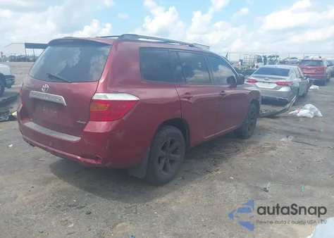 2010 Toyota Highlander Se V6 from USA, damaged, VIN 5TDJK3EH8AS009901
